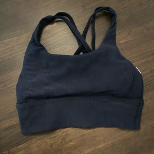 Navy blue Lululemon Sports bra